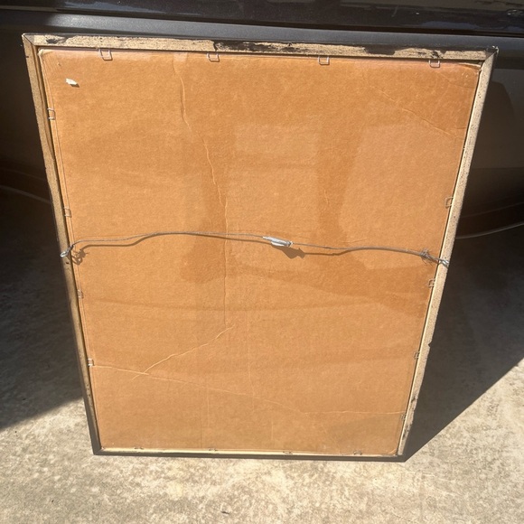 Framed Cowboy Portrait with Hat and Bandana - Picture 9 of 9